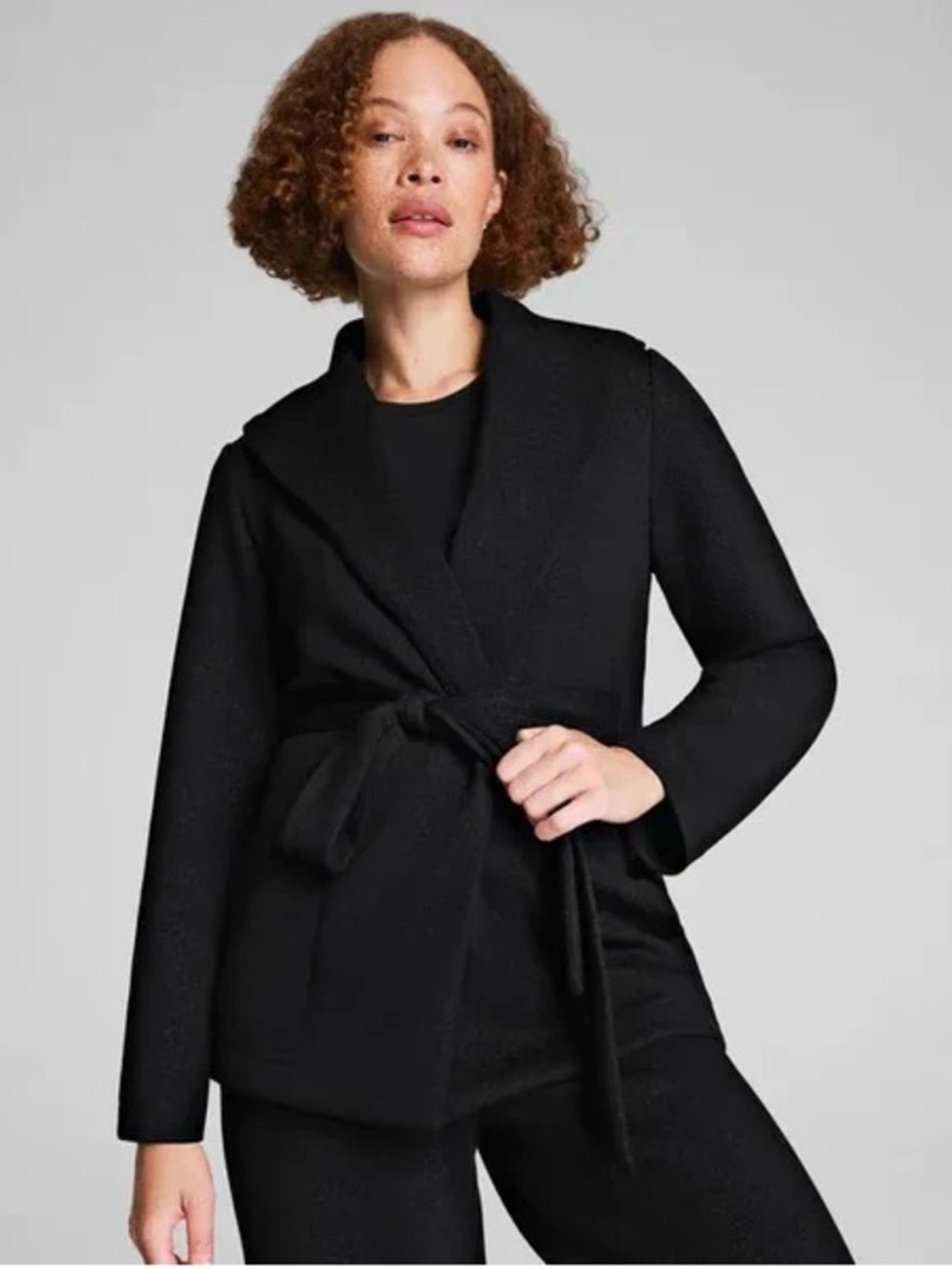 Spanx AirEssentials Shimmer Wrap Cardigan Sz Medium NO BELT